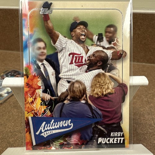 2024 Topps Update #AT-15 Kirby Puckett Autumn Tales