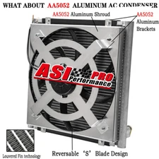 A / C Condenser&Fan Assembly For CAT Excavator 363-9589 372-9368 363-9500