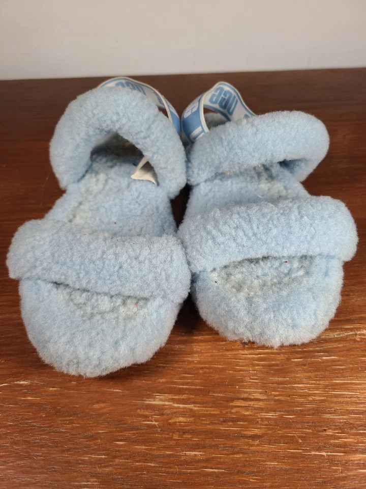 UGG Oh Yeah Slingback Sandal Slipper Oasis Blue Women's Size 7.5 - Image 3 of 4