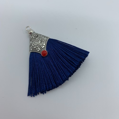 Tassels with Hook Fan Design with Silver Triangle Design 5cm DIFFERENT COLOURS - Picture 11 of 23