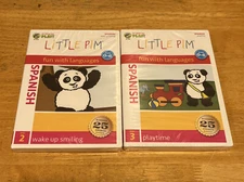 Little Pim Spanish Fun with Languages DVD Set Ages 0-6 Wake Up Smiling Playtime