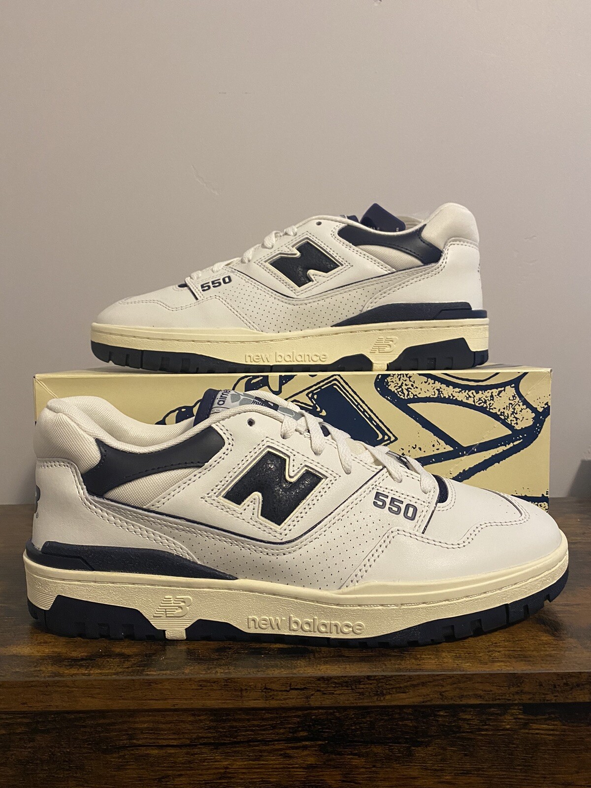 New Balance x Aime Leon Dore 550 Navy - Men’s 9.5, DS