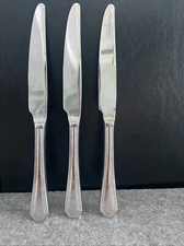 3 wallace 18 10 stainless flatware Casino Dinner Knives Glossy