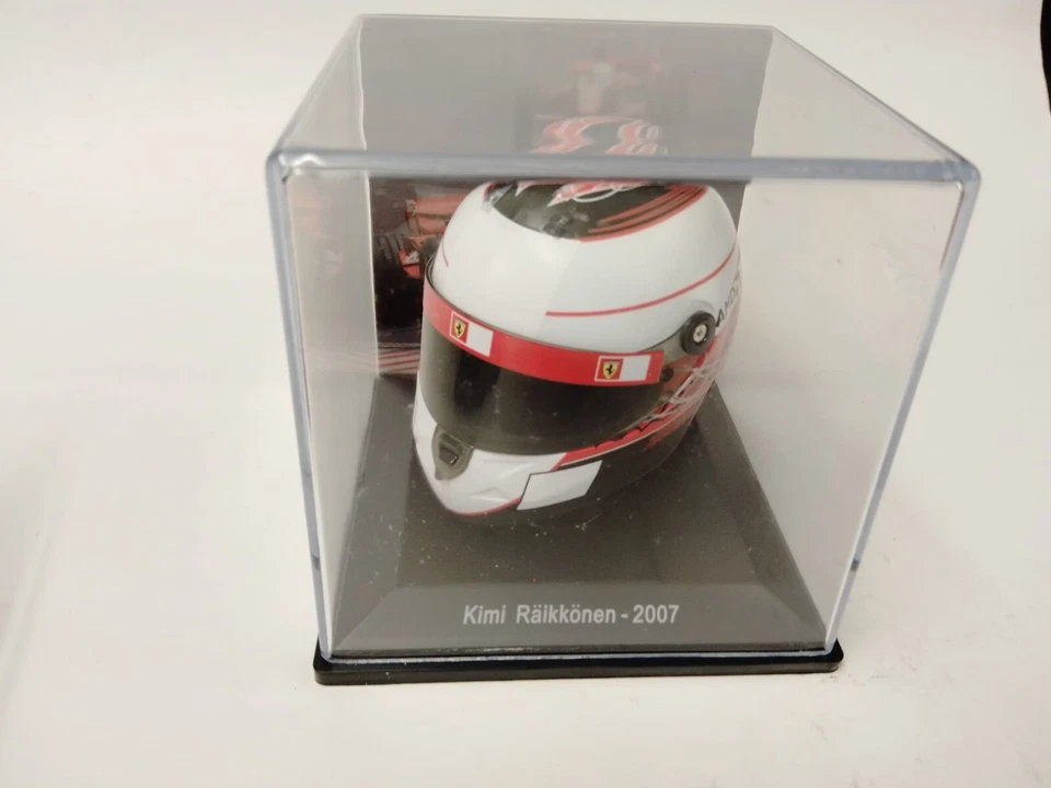 Spark Helmet #6 Kimi Raikkonen F1 Ferrari World Champion 2007 1/5 SPARKED64 - Immagine 3 di 3