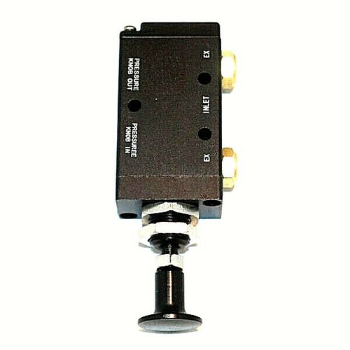 Air Valve, Dump Tailgate, 4 way, 2 position, Buyers part BAV010, Dump