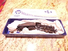 HO Scale Mantua Kit Steam Locomotive Model Train with Tender VTG with papers/box