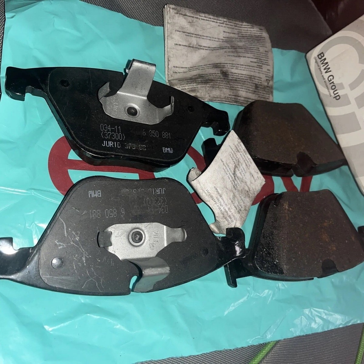 NEW BMW F10 535i Front Brake Pad Set Genuine 34116850885 | eBay