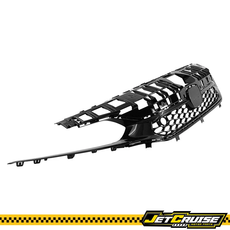 Se adapta a 22-24 Honda Civic Sedán Negro Brillante Tipo R Estilo Parrilla Superior Delantera ABS Foto 4 de 4