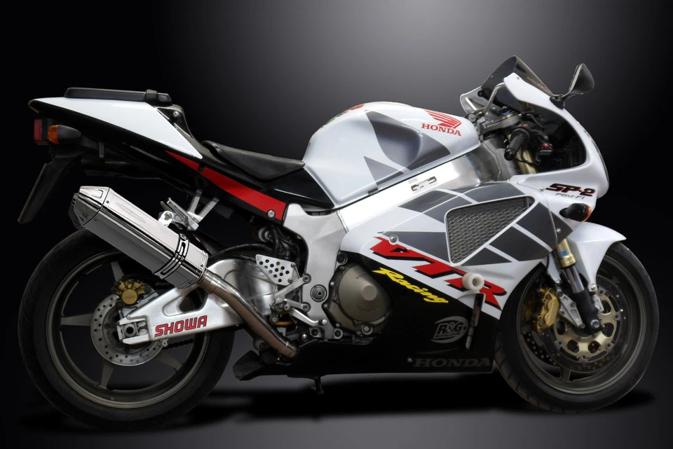 Kit de silenciador de escape Honda RVT1000R RC51 2002-2008 13" tri-oval aço inoxidável - Imagem 4 de 4