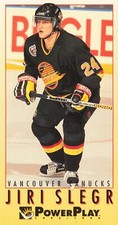 Jiri Slegr #256 1993-94 Fleer PowerPlay Vancouver Canucks