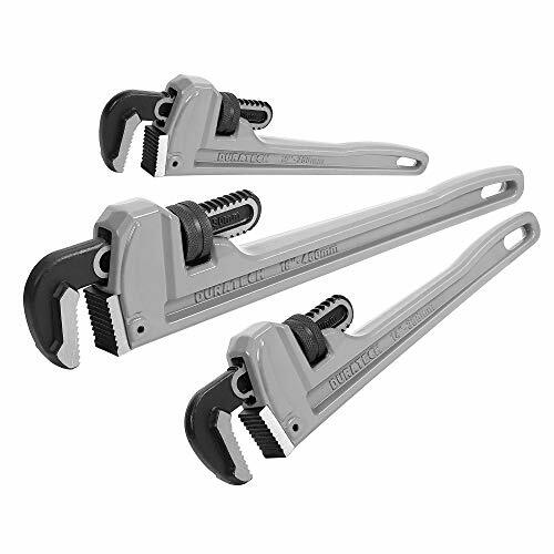Aluminum Straight Pipe Wrench Set 