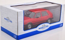 VW VOLKSWAGEN GOLF II 2 GTD 1984 Red MCG 18204 1/18 MCG18204 MKII