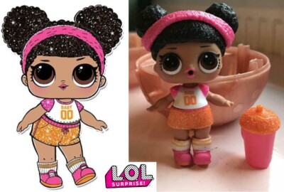 LOL SURPRISE SERIES GLITTER HOOPS MVP QUEEN BEE COSMIC QUEEN FANCY - Main Image