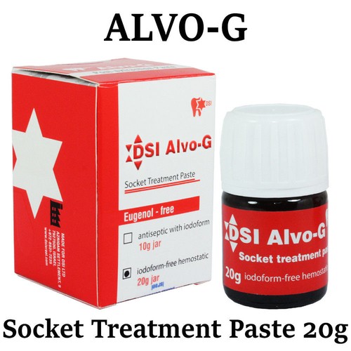 AlvoG Dry Socket Treatment Paste Antiseptic Iodoform Extraction Oral Surgery eBay