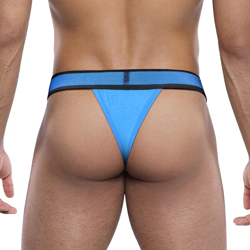 1,4 Упаковка мужчин сексуальный трусиков трусы стринги бикини нижнее белье T назад мешок трусики - Изображение 3 из 4