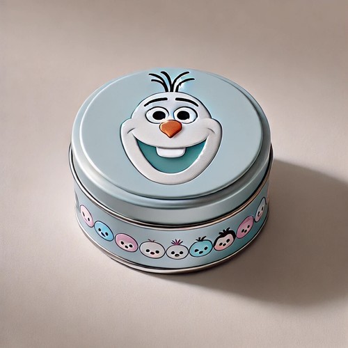 Disney Tsum Tsum Olaf Eraser in Collectible Tin - For Disney Collectors! ❄️✨ - Picture 20 of 24
