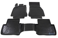 GummifußMatten Gummimatten 3D Passend FüR Jaguar XF 2007-2015 4 Tlg