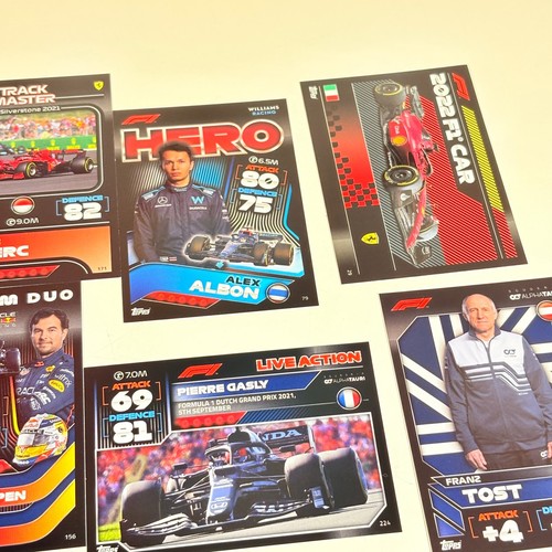 Turbo Attax 2022 Karten Konvolut Restposten Karten F1 - Bild 7 von 9