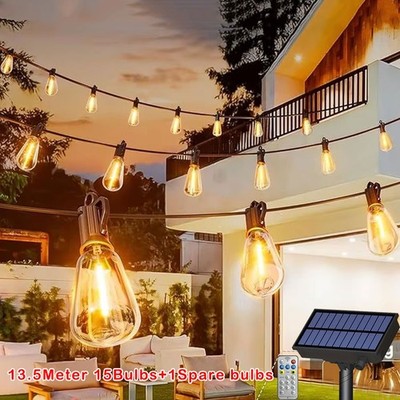 Solar string 13.5M LED Outdoor Solar-Powered Garden Lights