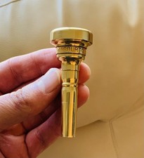 Warburton 3FL Flugelhorn Mouthpiece Large Morse Taper Gold plated.