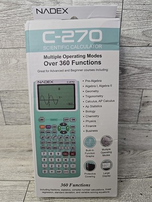 Scientific Calculator C-270 College & High School Students with Graph Functions
