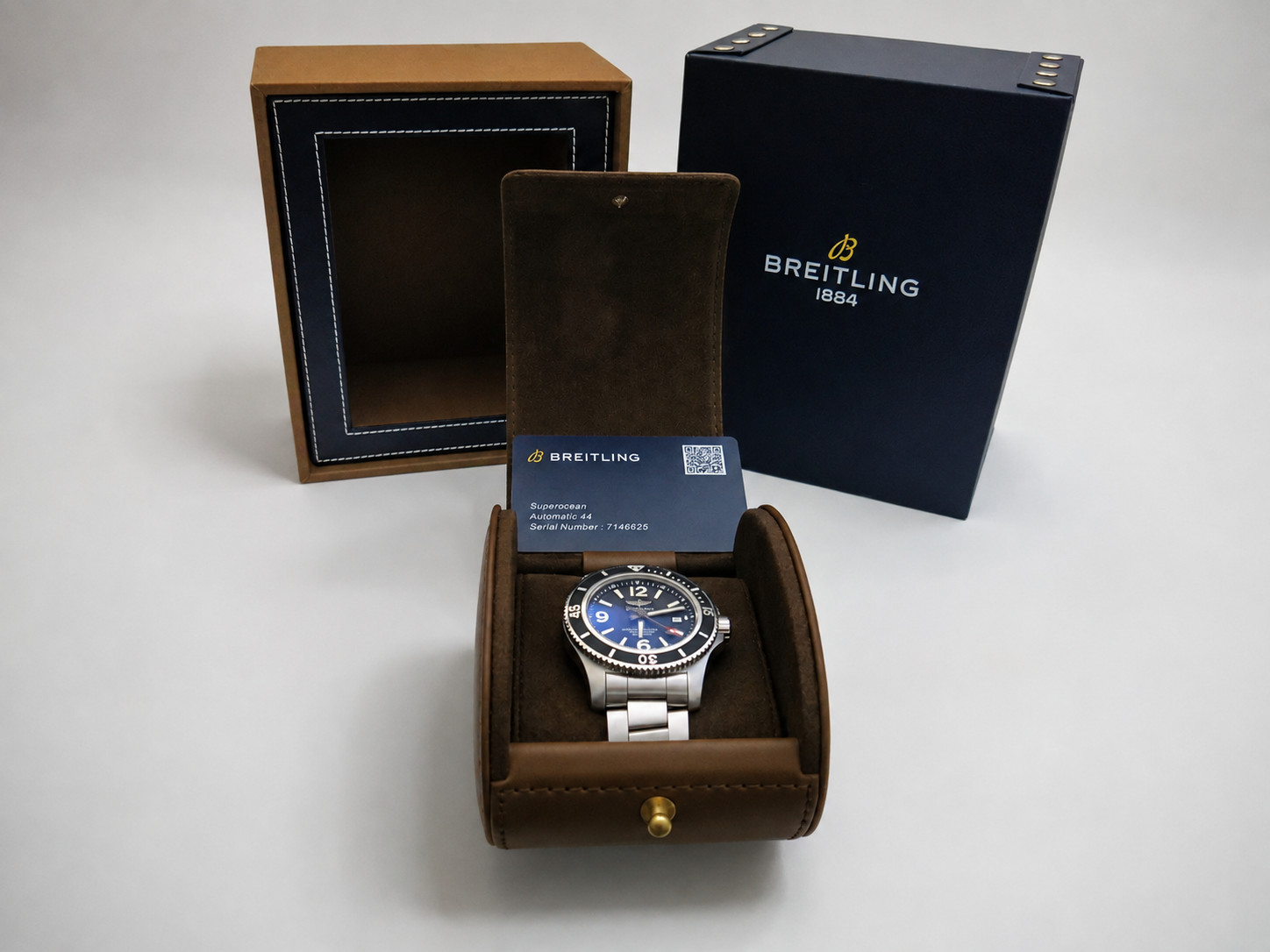 Breitling Superocean 44 A17367 - 2019 Full Set Box Papers Immaculate