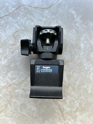 Bogen Manfrotto Model #3292 Car Window Camera Mount W/ Tilt Head - Clamp Base