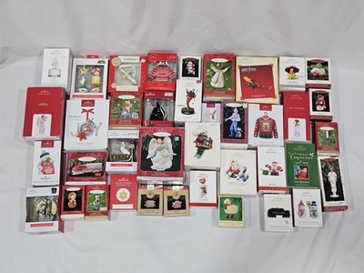 Hallmark Keepsake Christmas Ornament Mixed Lot of 40 Disney Character Snowman