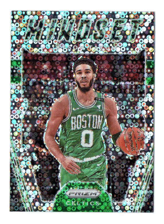 JAYSON TATUM 2021 Panini Prizm Mindset Fast Break Disco Prizm Card #13