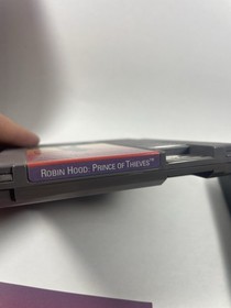 Robin Hood: Prince of Thieves (Nintendo NES, 1991)  w/ Original Box & Manual Cib