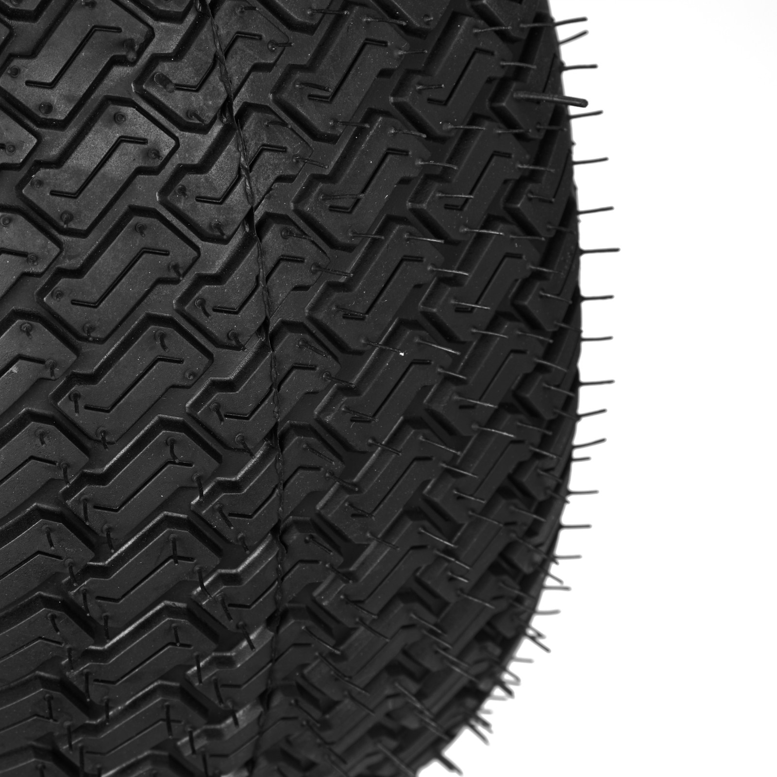 Two 18x8.50-8 Golf Cart Tires with Rim 4 Ply 4 Lug Tubeless 18x8.5-8 18x8.5x8