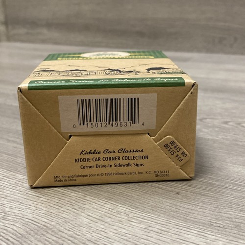 Hallmark Kiddie Car Classics Corner Collection Sidewalk Sales Signs 1997 NEW! - Picture 8 of 16