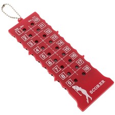 Durable ABS Golf Scoring Counter Portable Small Golf Score Keeper