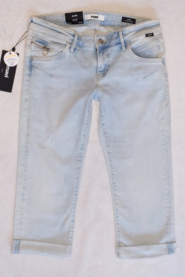 Mavi  ALMA Damen Jeans Capri 3/4 Jeans  W 27, 28 hellblau 69,95   NEU