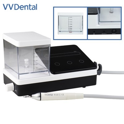 Ultrasonic Dental Piezo Scaler Scaling 10 Tip Fit EMS LED Handpiece 600ml Bottle