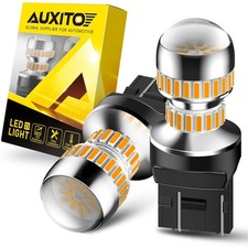 Auxito 7443 7440 Amber Front Led Turn Signal Light Bulbs No Flash Hyper Canbus Auxito 7443 7440 Amber Front Led Turn Signal Light Bulbs No Flash Hyper Canbus