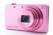 Sony Cyber-shot DSC-WX220 Pink Digital Camera Tested Working w/ Battery SD Card