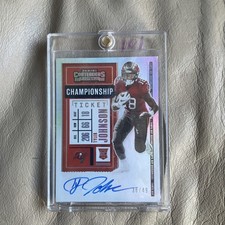 2020 Panini Contenders Tyler Johnson Championship Ticket  38/49