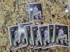 Jonathan Santucci 8 Ct 2025 Topps Pro Debut Baseball Card Lot Mets