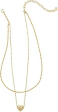 Kendra Scott Anna Filigree 14K Gold Over Brass Multi-Strand Necklace
