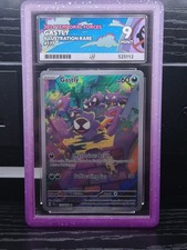 Gastly 177/162 Illustration Rare Sv05: Temporal Forces Ace 9 Mint+Matching Guard