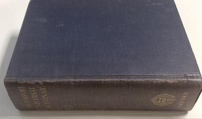 The Oxford Universal Dictionary on Historical Principles'' (1955 Third Edition)