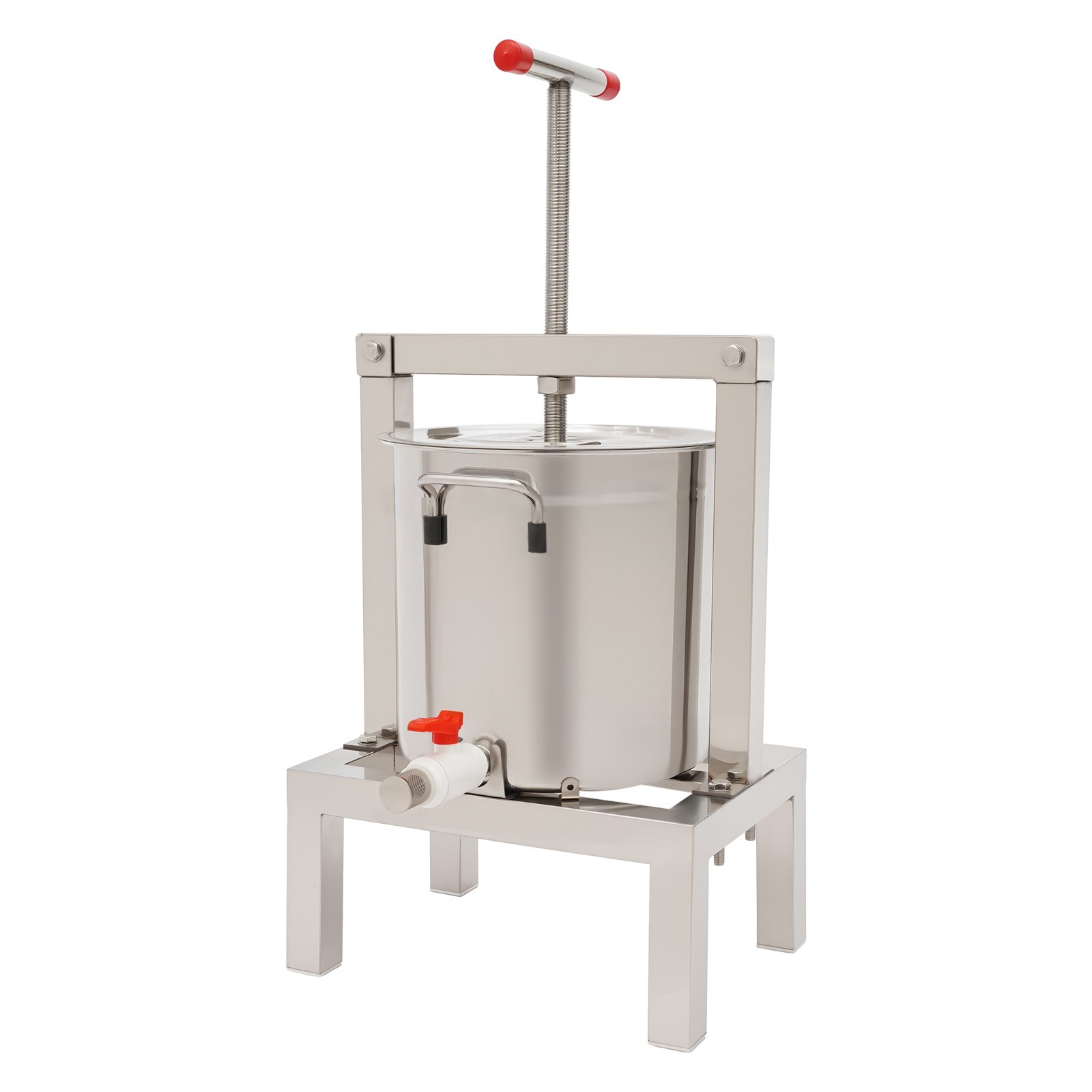 Fruit Wine Cider Press Grapes Crusher Juice Maker Juicer Making 2.6gal/10L