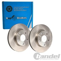 2X RAP Bremsscheiben Ø280Mm BelÜFtet Vorne Passend FüR Mazda 3 CX-3 | R-D1003
