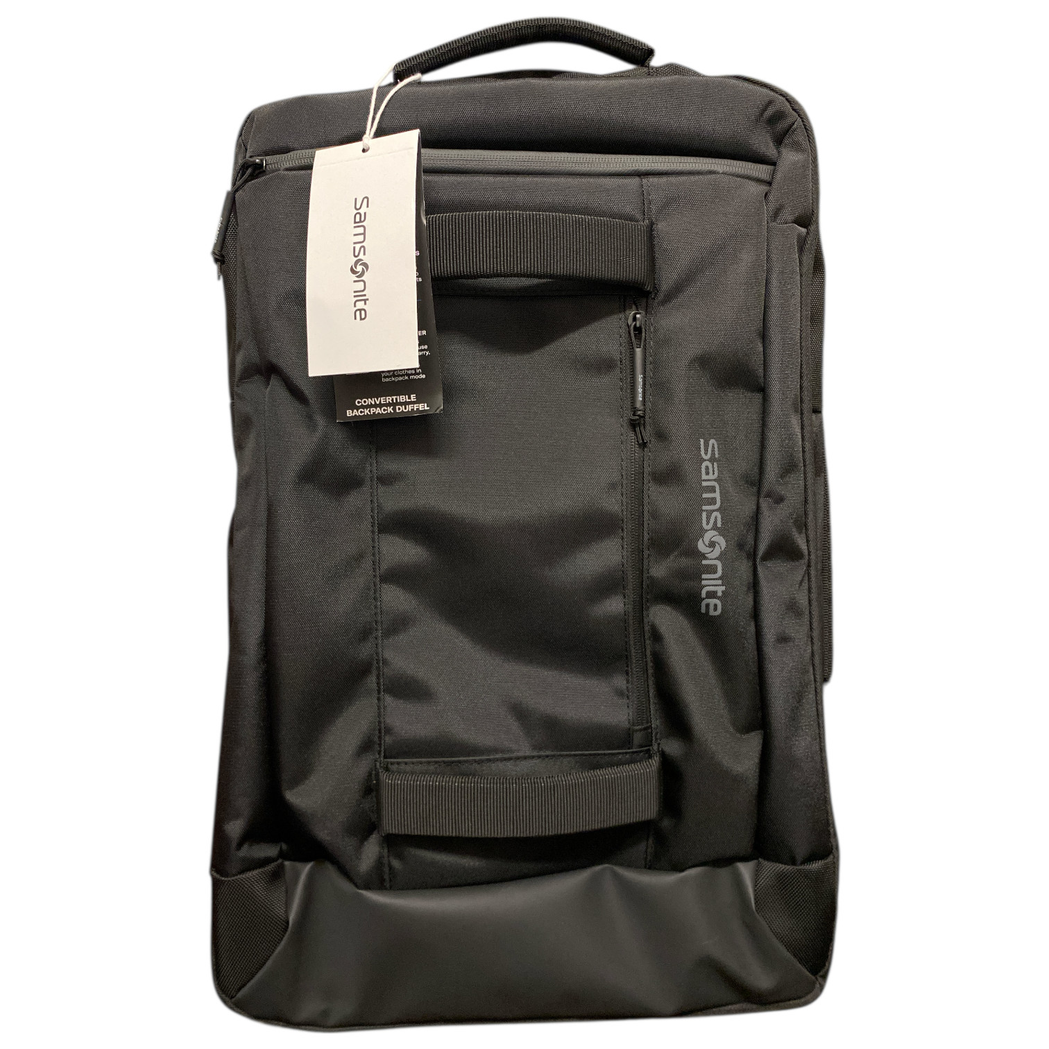 Samsonite Convertible Wheeled Backpack with Telescopic Handle, Black