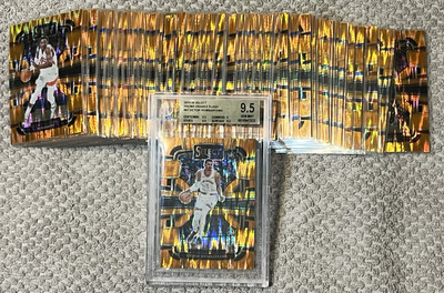 2023-24 Select Orange FLASH WEMBANYAMA BGS 9.5 WITH COMPLETE CONCOURSE SET 1-100