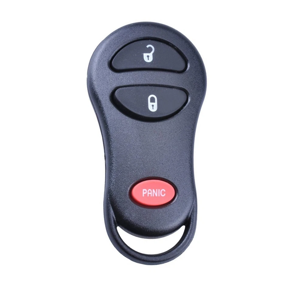 10Pcs 3 Buttons Remote Key Case Shell Fob for Dodge Jeep Chrysler Ram PT Cruiser - Изображение 2 из 4