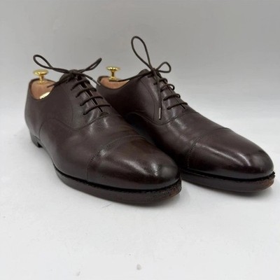 Paul Stuart's Choice x Grenson Brown Cap Toe Oxford Shoes US 10D