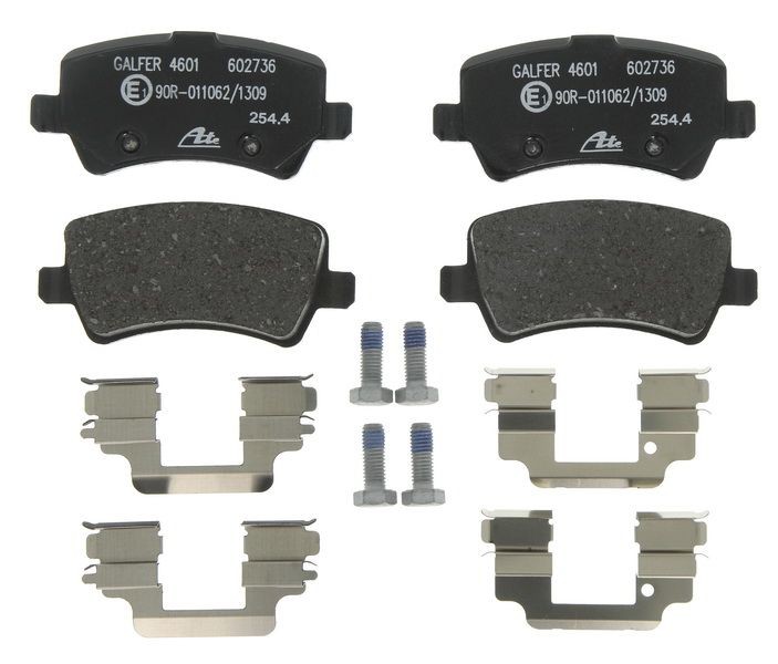 Plaquettes de frein ATE contre les sifflements sur Volvo V60 I 1.5