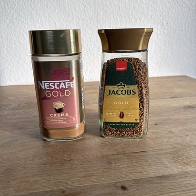 Nescafe Gold Cream Instantkaffee & Jacobs Gold Coffee